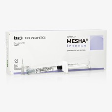 MESHA® INTENSE (1 x 1.2 ml)-  це дермальний філер на основі гіалуронової кислоти, спеціально розроблений для корекції глибоких зморшок та виражених складок шкіри.